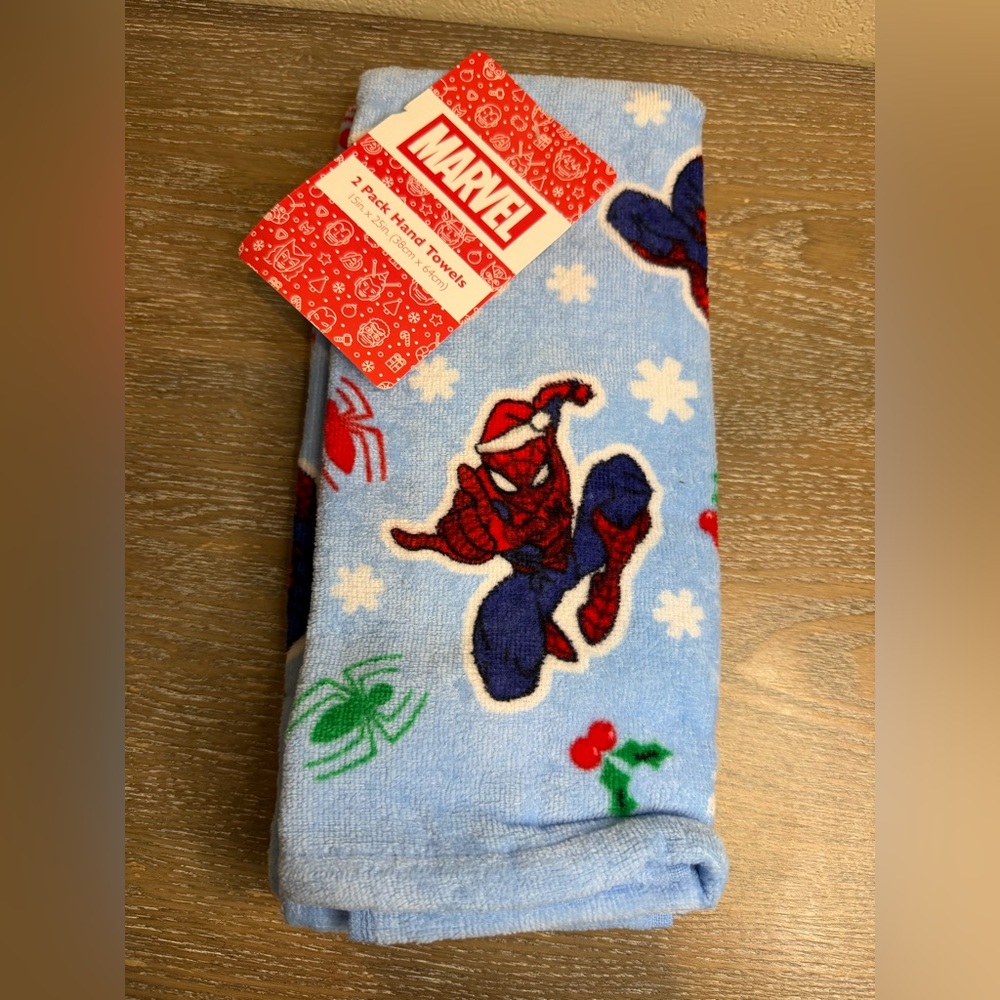2pc Spider-Man Christmas Kitchen Towel Set